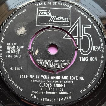 Gladys Knight-Take me in your arms and love me-TMG 604 stkr E+
