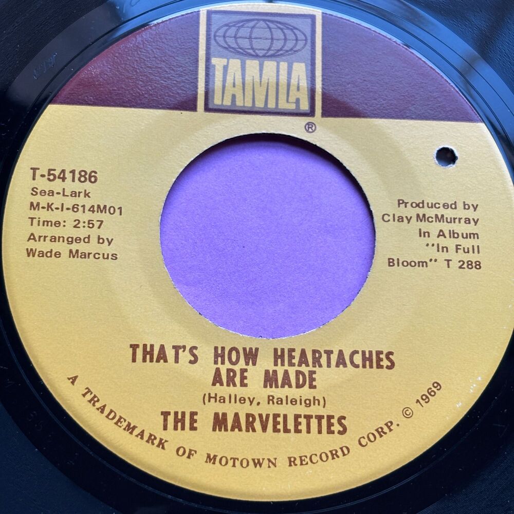 Marvelettes-That's how heartaches are made-Tamla E+
