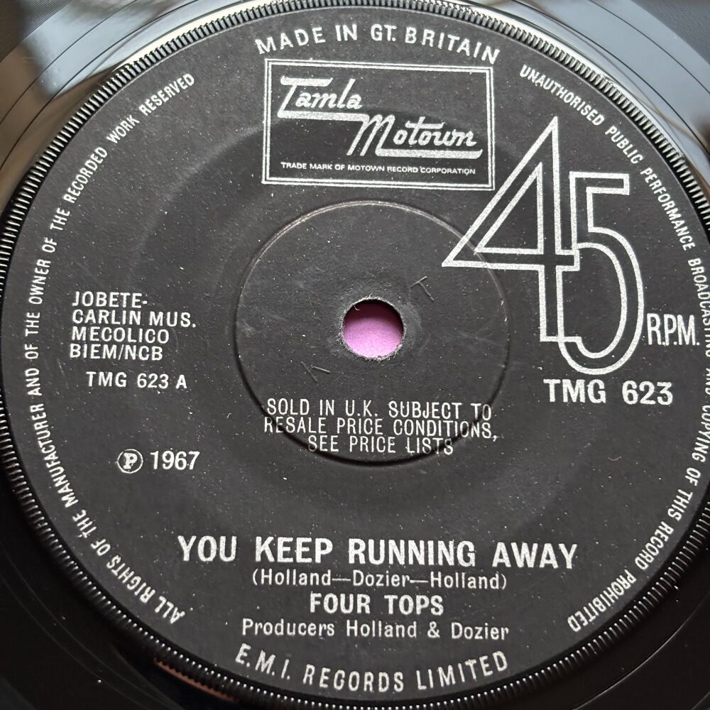 Four Tops-You keep running away-TMG 623 E+