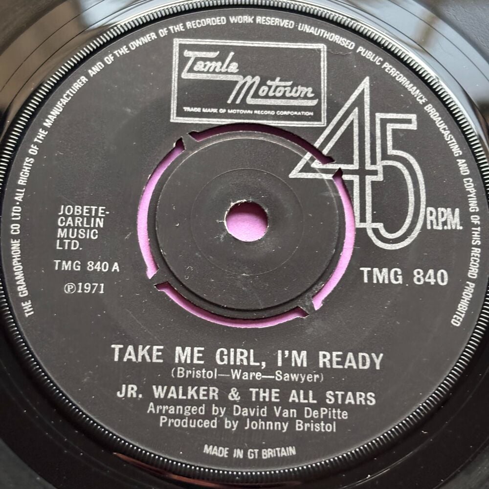 Junior Walker-Take me girl I'm ready-TMG 840 E+