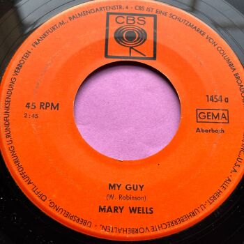 Mary Wells-My guy-German CBS vg+