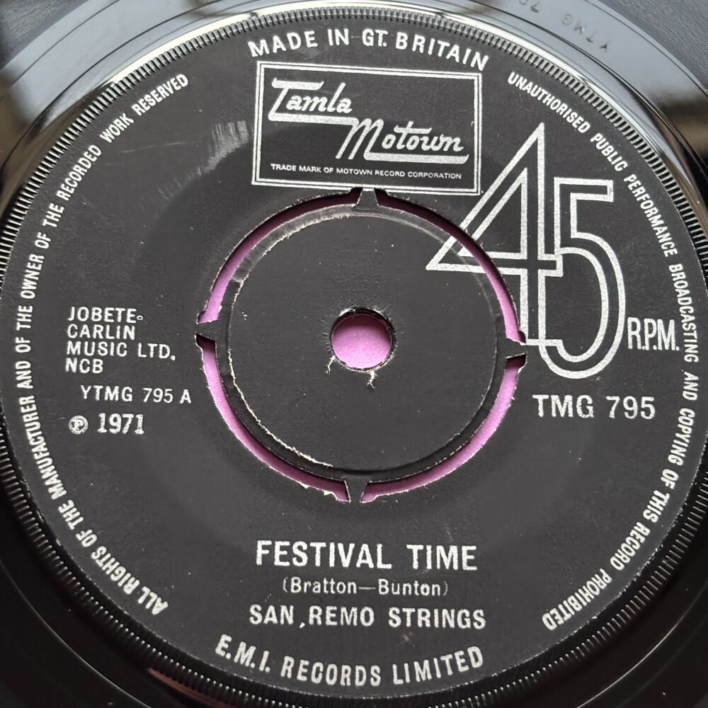 San Remo Strings-Festival time-TMG 795 E+