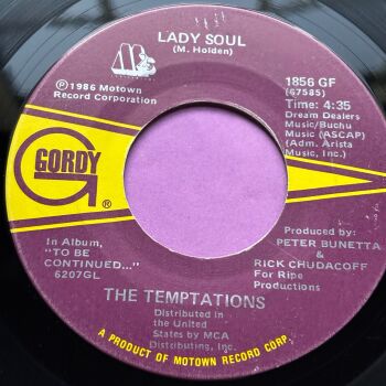 Temptations-Lady soul-Gordy E+