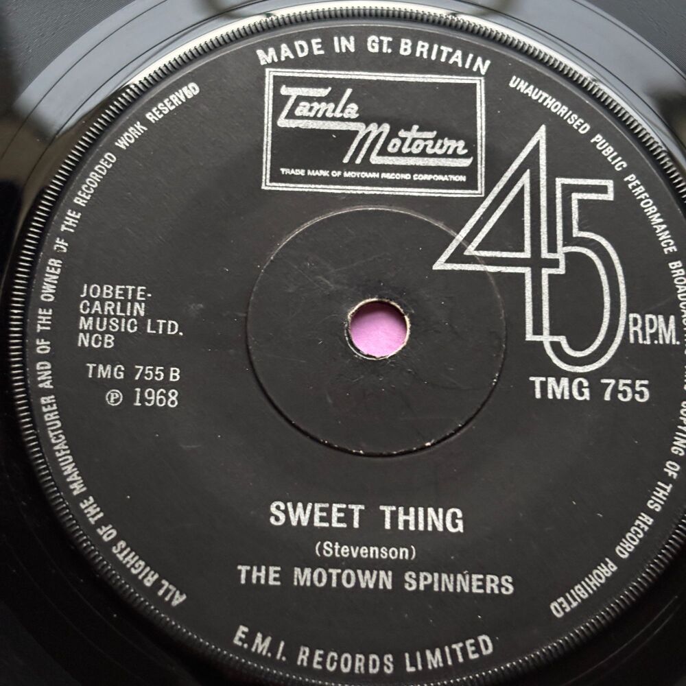 Motown Spinners-Sweet thing/ It's a shame-TMG 755 E