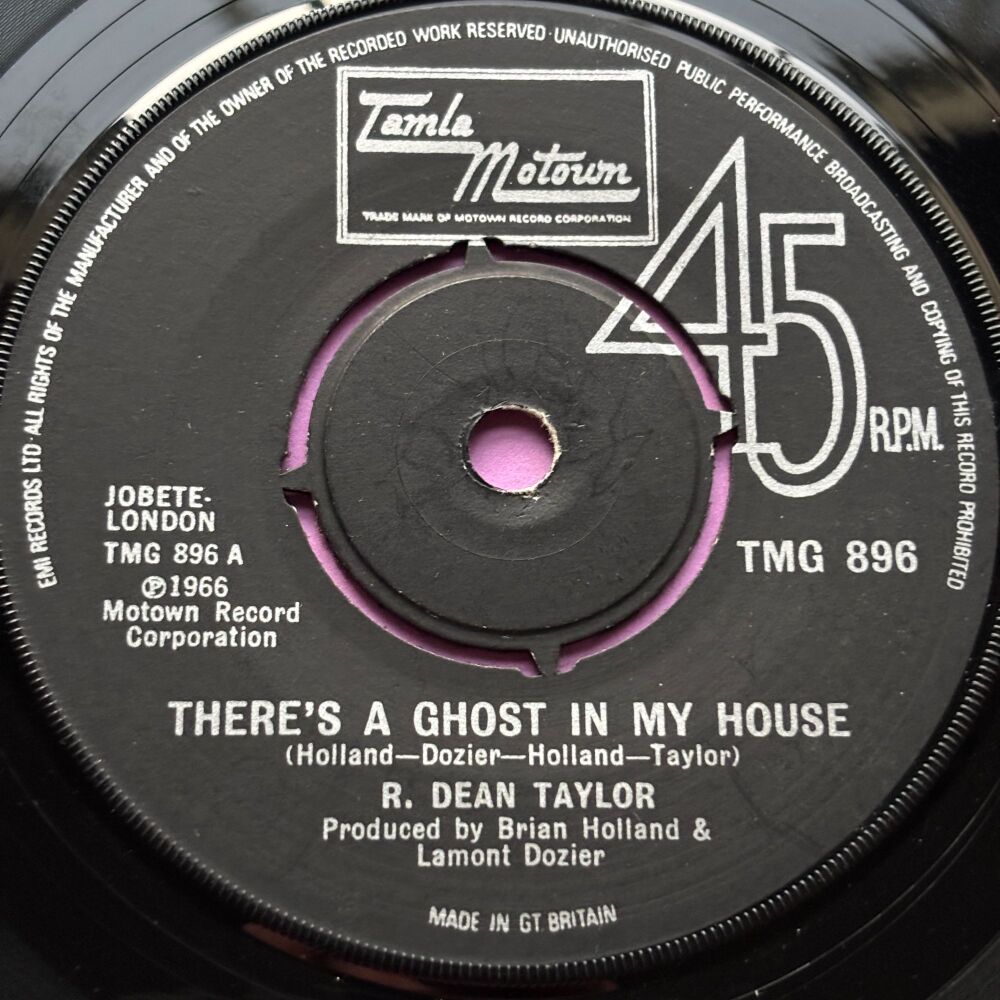 R.Dean Taylor-There's a ghost in my house-TMG 896 E+