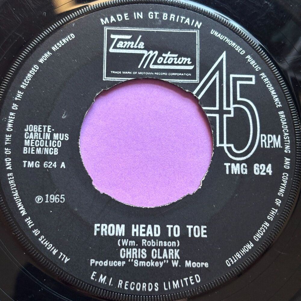 Chris Clark-From head to toe-TMG 624 noc vg