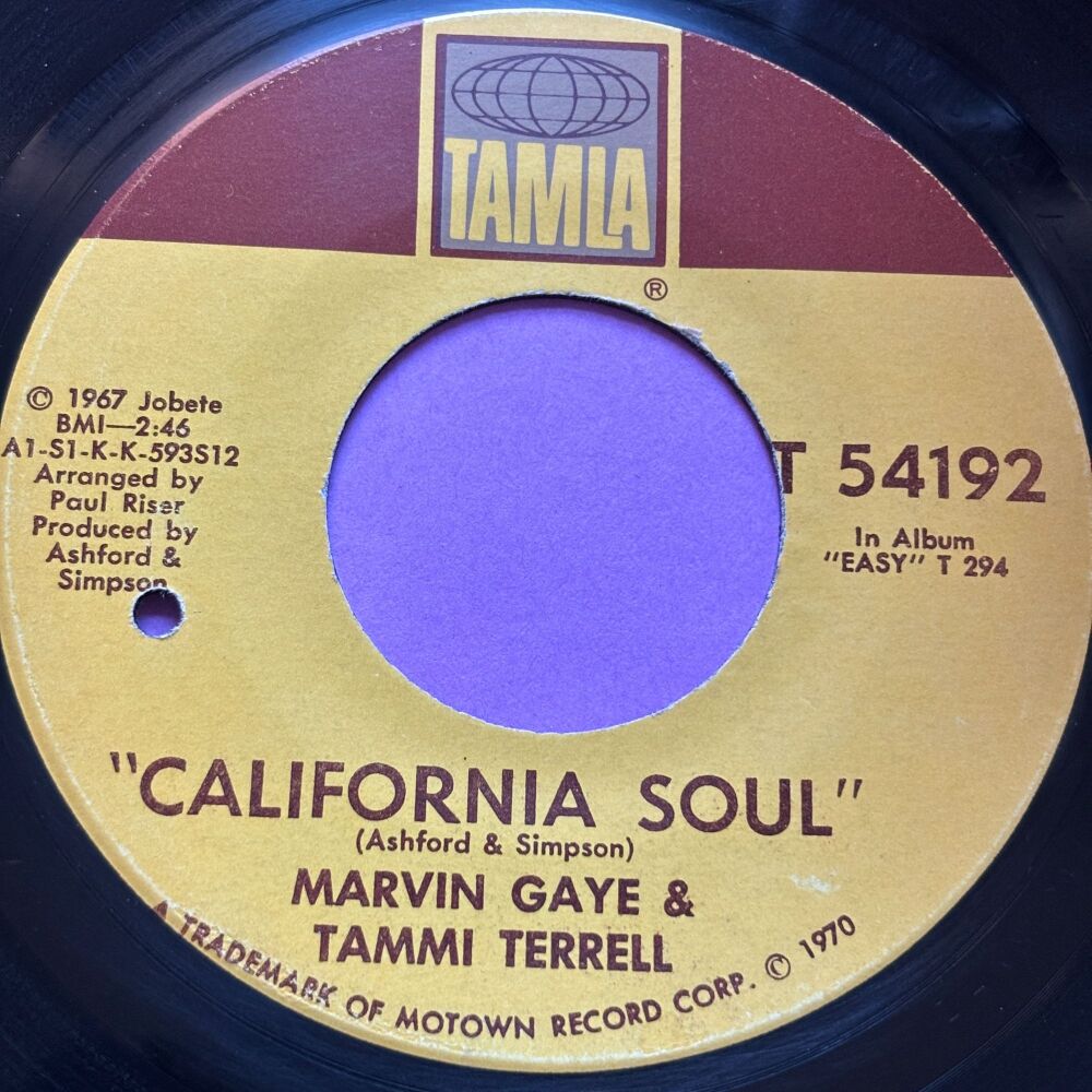 Marvin & Tammi-California Soul-Tamla E+