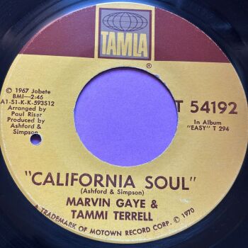 Marvin & Tammi-California Soul-Tamla E+
