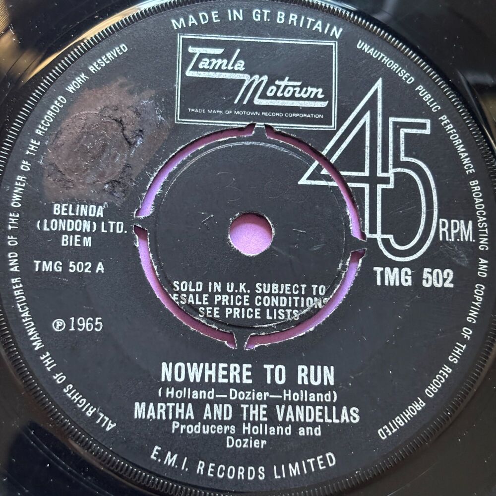 Martha Reeves-Nowhere to run-TMG 502 E+