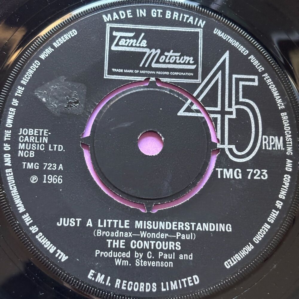 Contours-Just a little Misunderstanding-TMG 723 E+