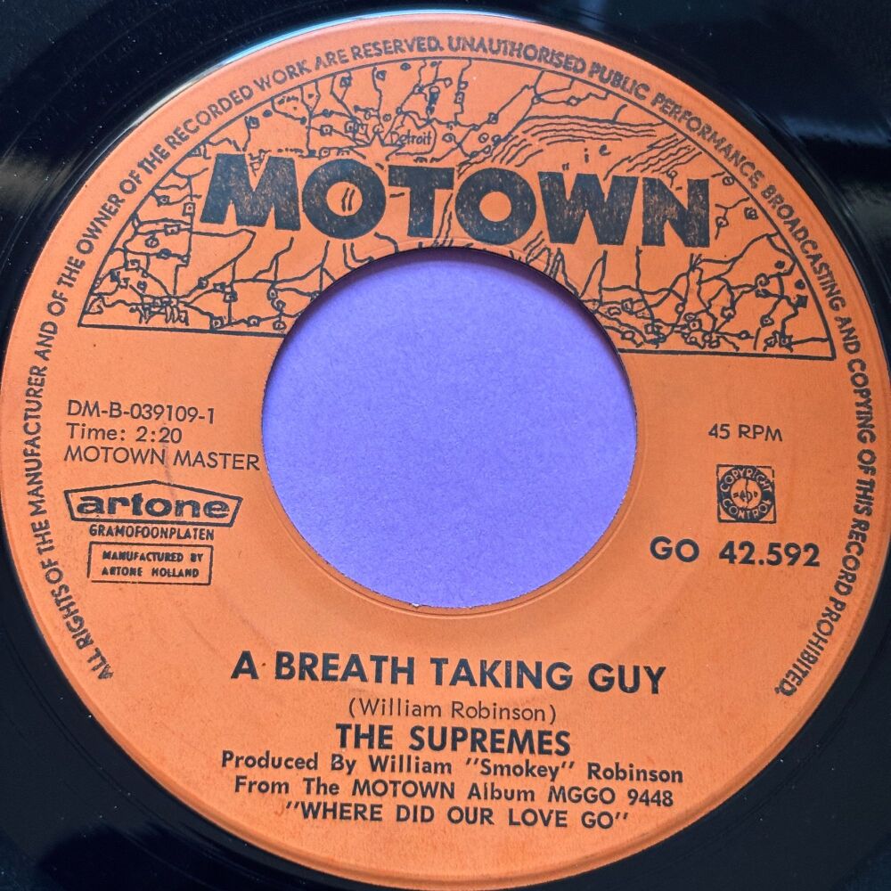Supremes-A breath taking guy-Dutch Motown E+
