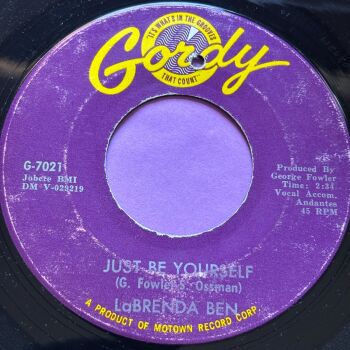 LaBrenda Ben-Just be yourself-Gordy vg+