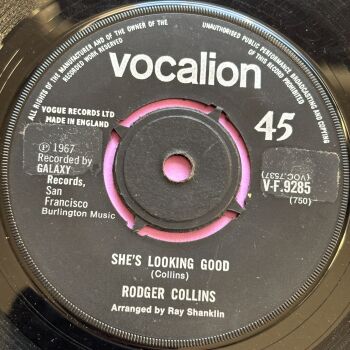 Rodger Collins-She's looking good-UK Vocalion vg+