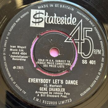 Gene Chandler-Everybody let's dance-UK Stateside vg+