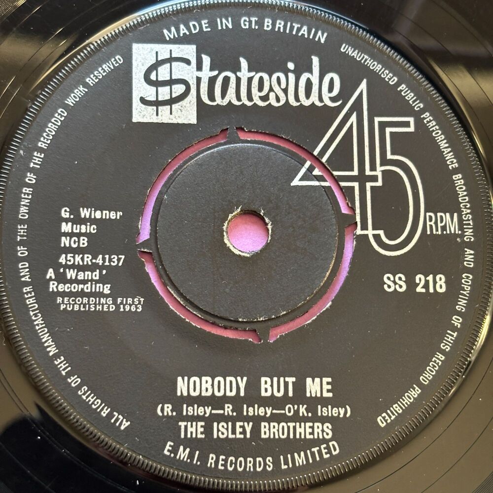 Isley Brothers-Nobody but me-UK Stateside E