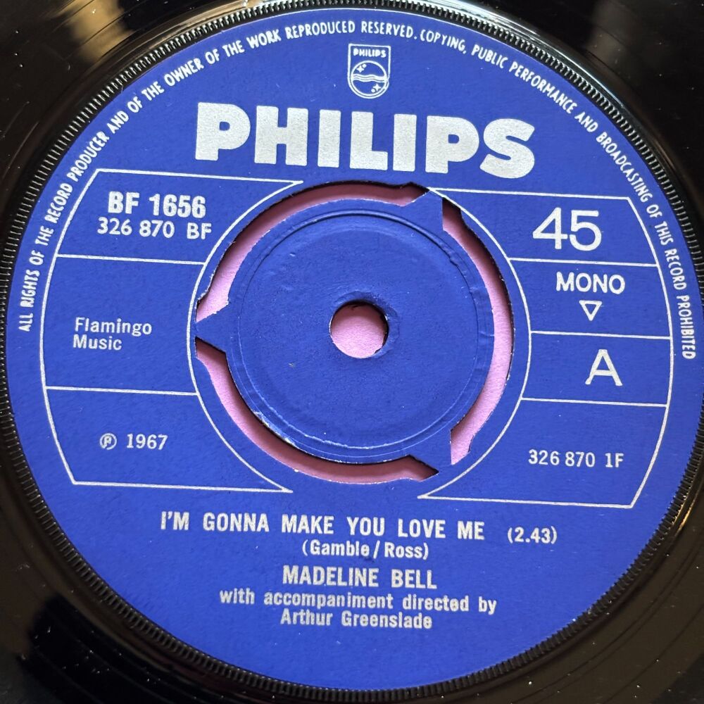 Madeline Bell-I'm gonna make you love me-UK Philips E+