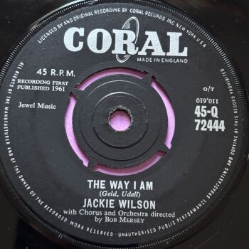 Jackie Wilson-The way I am-UK Coral E+