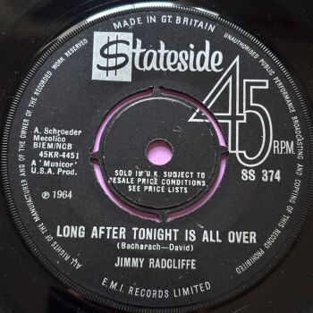 Jimmy Radcliffe-Long after tonight is all over-UK Stateside vg+