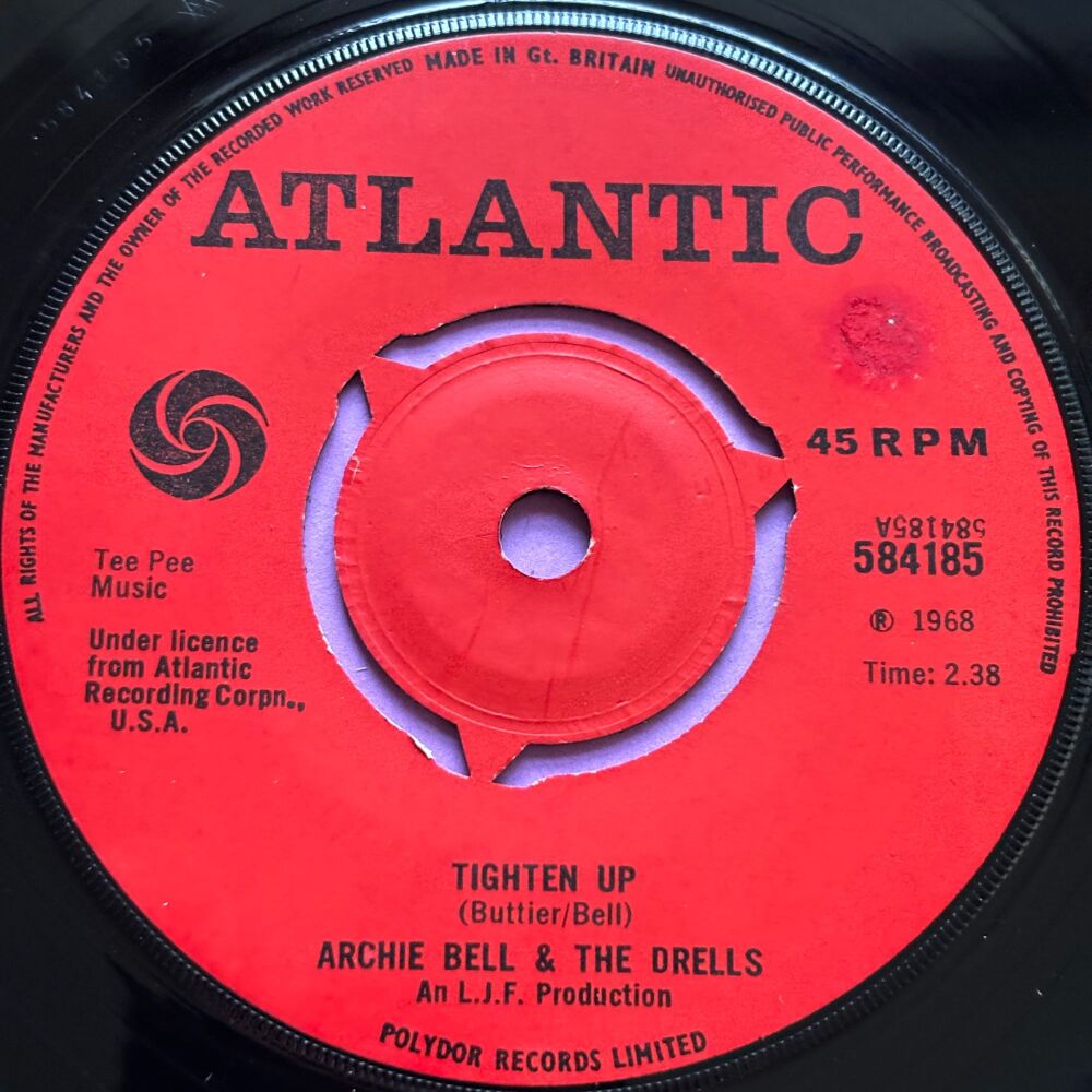 Archie Bell-Tighten up-UK Atlantic E+