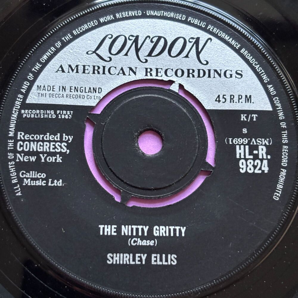Shirley Ellis-The nitty gritty-UK London M-