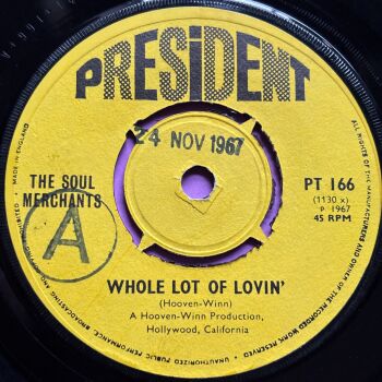 Soul Merchants-Whole lot of lovin'-UK President E+