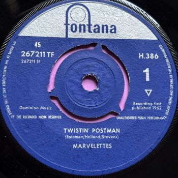Marvelettes-Twistin' Postman-UK Fontana vg+
