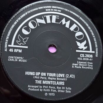 Montclairs-Hung up on your love-UK Contempo E+