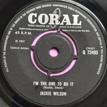 Jackie Wilson-I'm the one to do it-UK Coral E+
