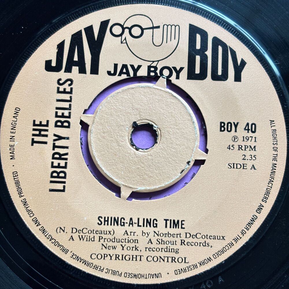 Liberty Belles-Shing-a-ling time-UK JayBoy E+