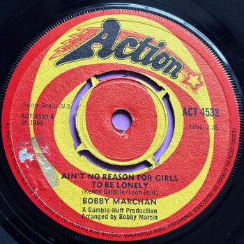 Bobby Marchan-Ain't no reason to be lonely-UK Action stkr E+