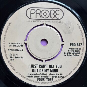 Four Tops-I just can't get you out of my mind-UK Probe E