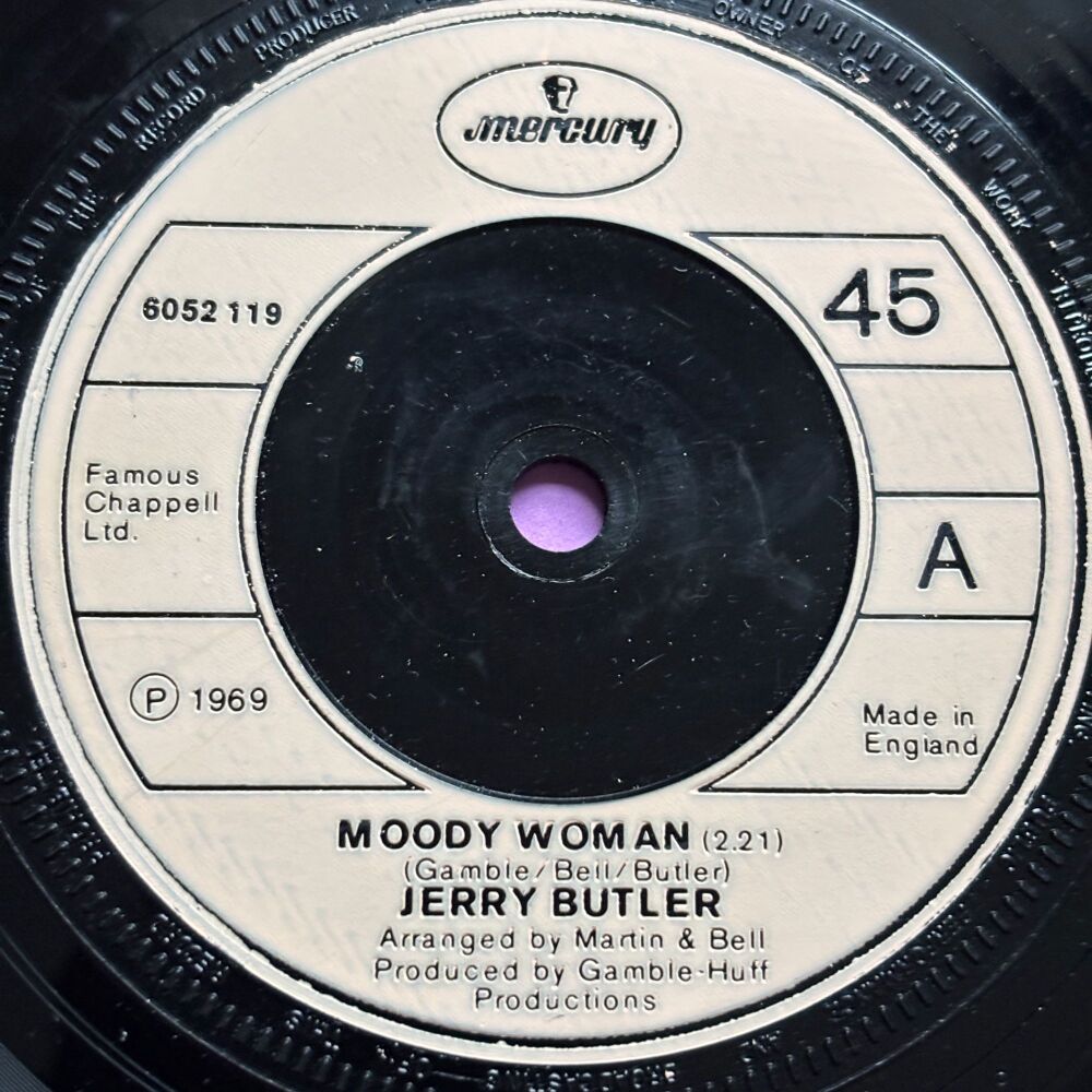 Jerry Butler-Moody woman-UK Mercury 2nd E+
