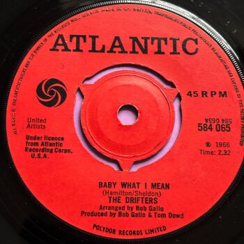 Drifters-Baby what I mean-UK Atlantic E