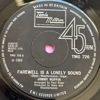 Jimmy Ruffin-Farewell is a lonely sound-TMG 726 E