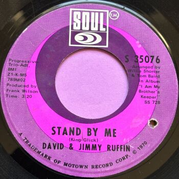 David and Jimmy Ruffin-Your love was worth waiting for/ Stand by me-Soul E