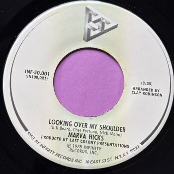 Marva Hicks-Looking over my shoulder-Infinity E+