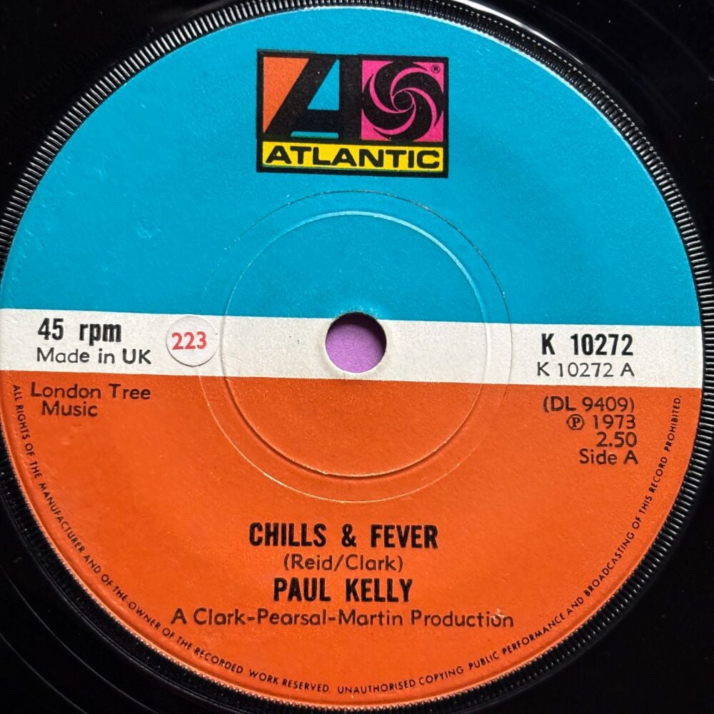 Paul Kelly-Chills & Fever-UK Atlantic 2nd E