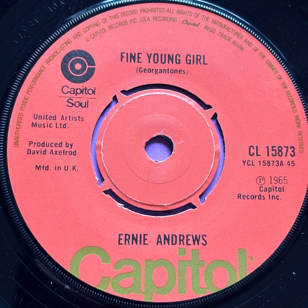 Ernie Andrews-Fine young girl-UK Capitol E+