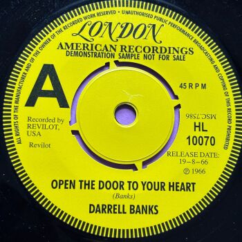 Darrell Banks-Open the door to your heart/ Our love-London R E+