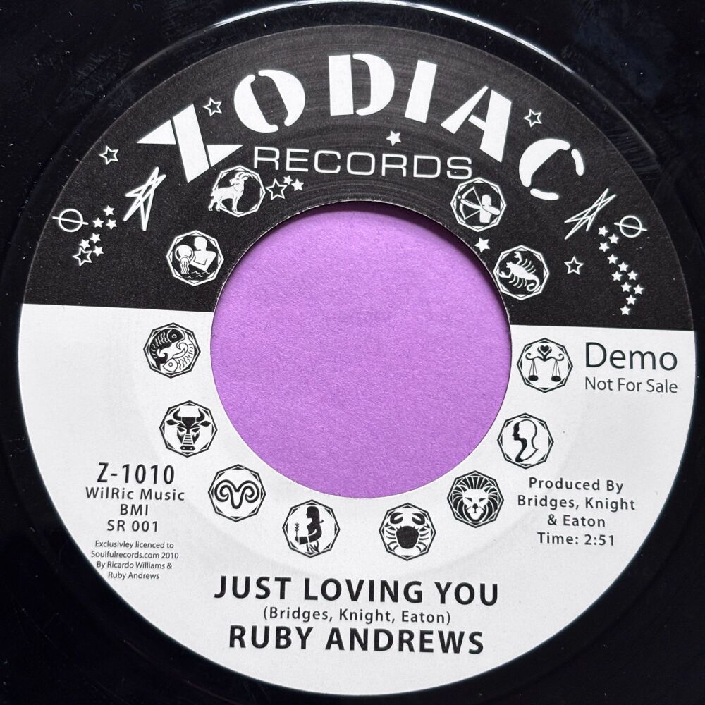 Ruby Andrews-Just loving you-Zodiac R E+