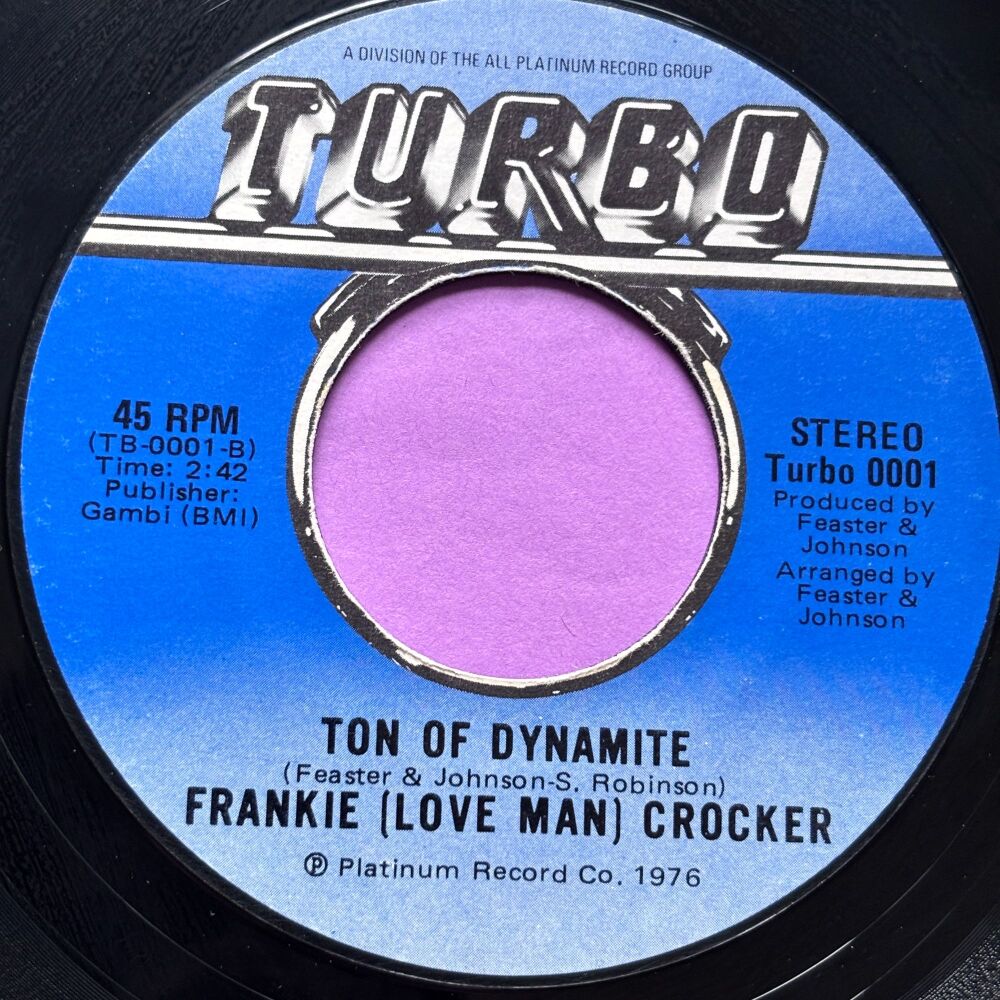 Frankie Crocker-Ton of dynamite-Turbo R E+