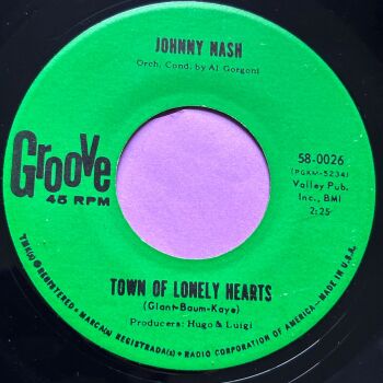Johnny Nash-Town of lonely hearts-Groove R E+
