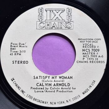 Calvin Arnold-Satisfy my woman-ix Chains WD E+