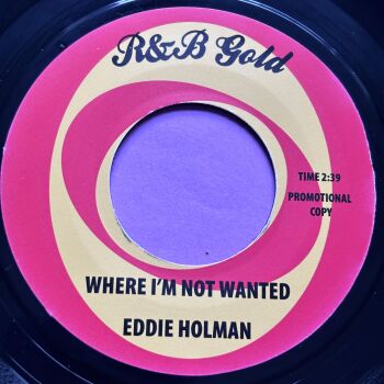 Eddie Holman-When I'm not wanted-R&B Gold R M-