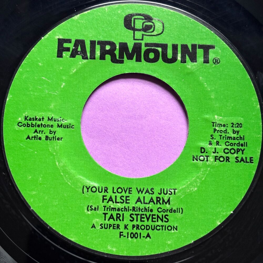 Tari Stevens-False alarm-Fairmount R E+