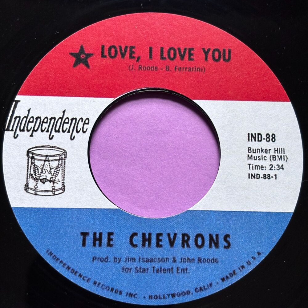 Chevrons-Love I love you-Independence R E+