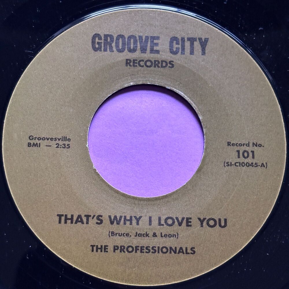 Professionals-That's why I love you-Groove City R E+
