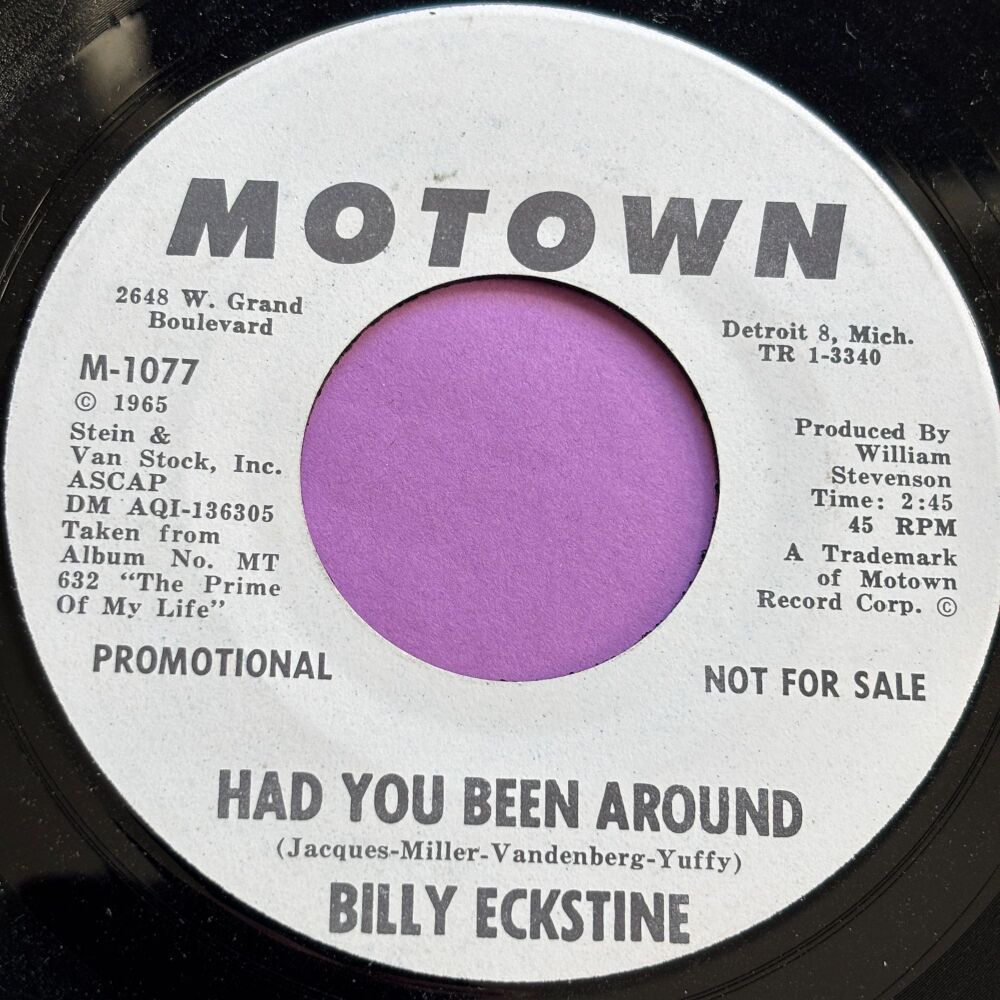 Billy Eckstine-Had you been around-Motown WD M-