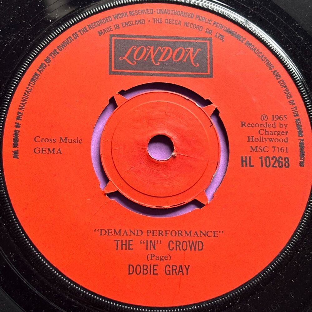 Dobie Gray-The in crowd-UK London E