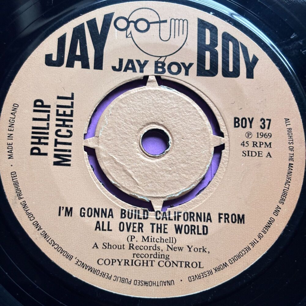 Phillip Mitchell-I'm gonna build California/ The world needs more people-UK